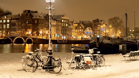 Amsterdam - Mesto kolesarjev in zelenja