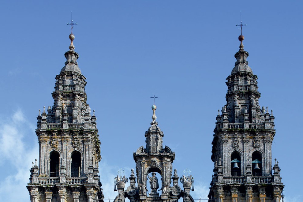Katedrala Sv. Jakoba v mestu Santiago de Compostela