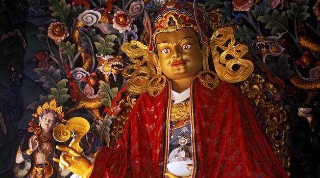 Padmasambhava, ustanovitelj tibetanskega budizma in duhovni mojster. (foto: Profimedia)