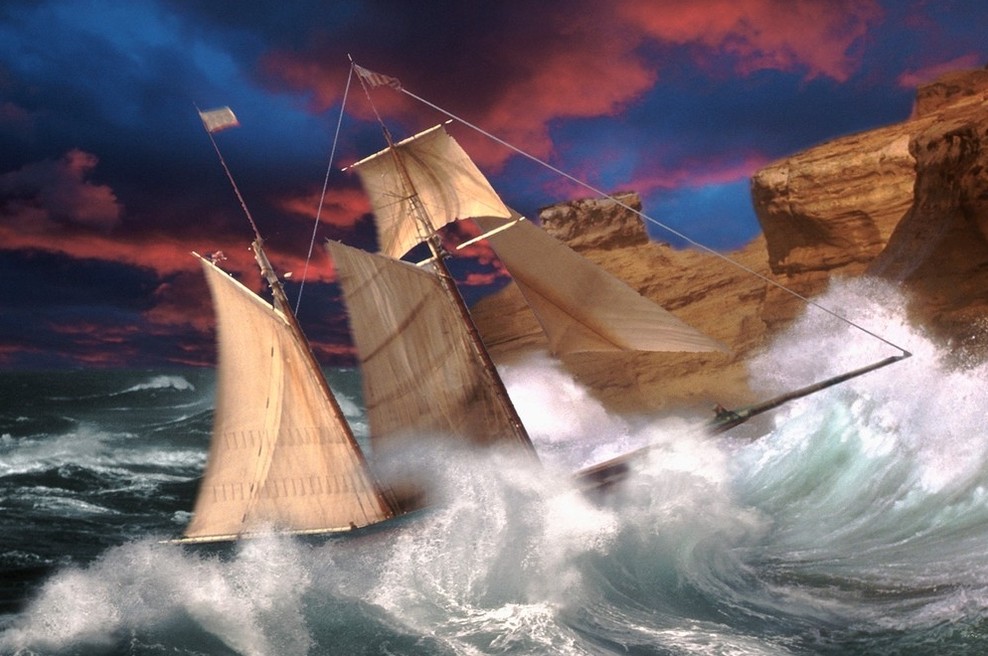 Pomoč prikazni mornarja z jadrnice Pinta (foto: profimedia)