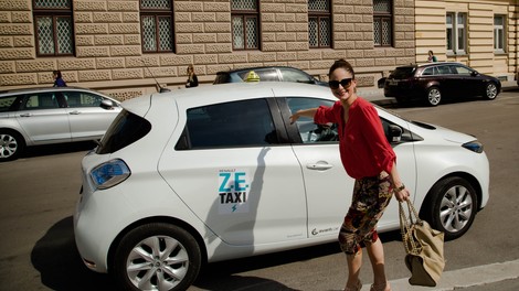 V Ljubljani se z Z. E. TAXIJEM vozite brezplačno!