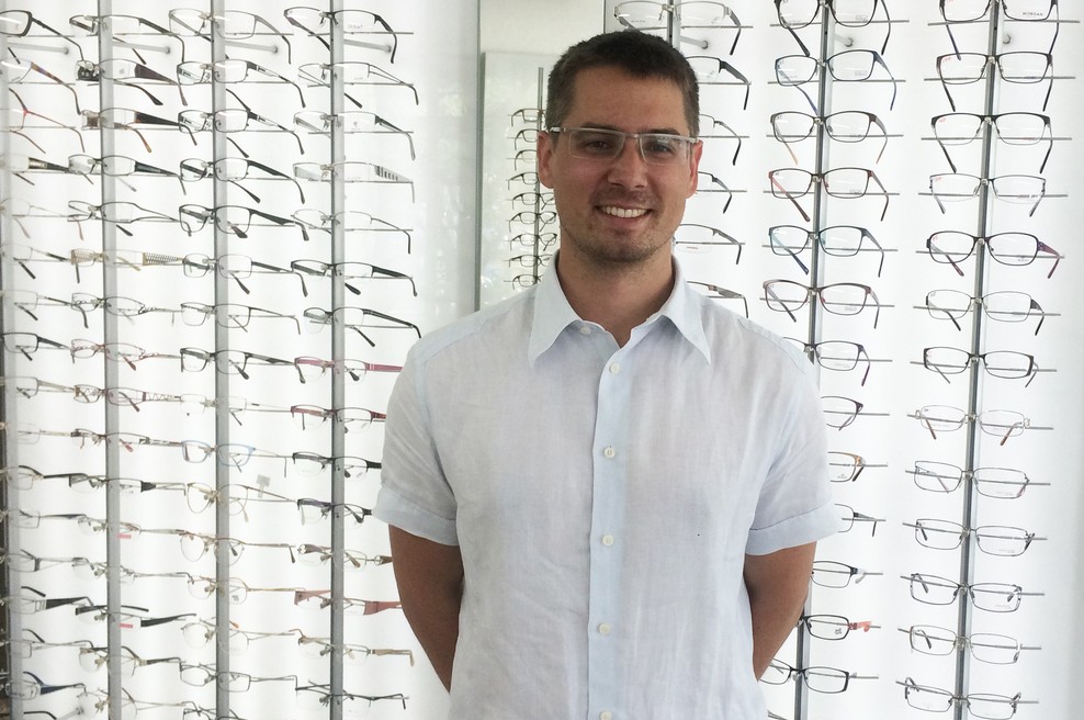 Nakup novih očal s pridelki, izdelki ali storitvami (foto: Optika Ventura)