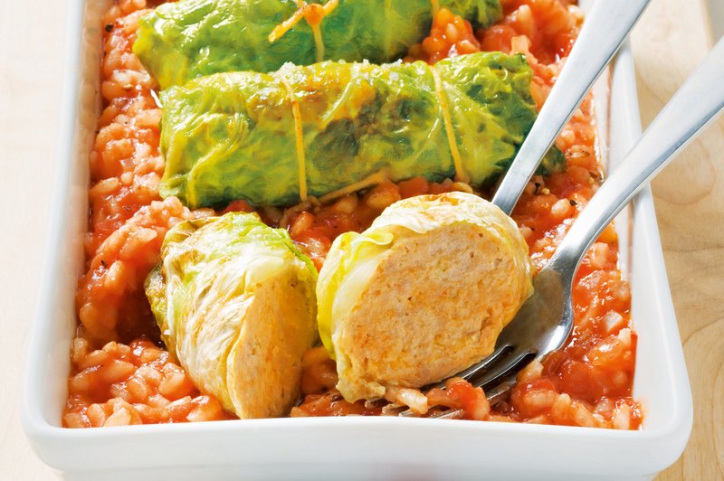 Recept za odlične vegetarijanske zeljne zvitke (foto: Shutterstock)