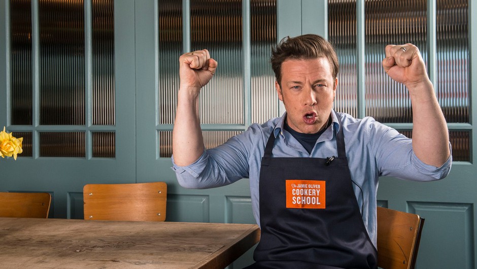 Jamie Oliver: "Dostop do dobre, sveže in hranljive hrane je človeška pravica vsakega otroka." (foto: Profimedia)
