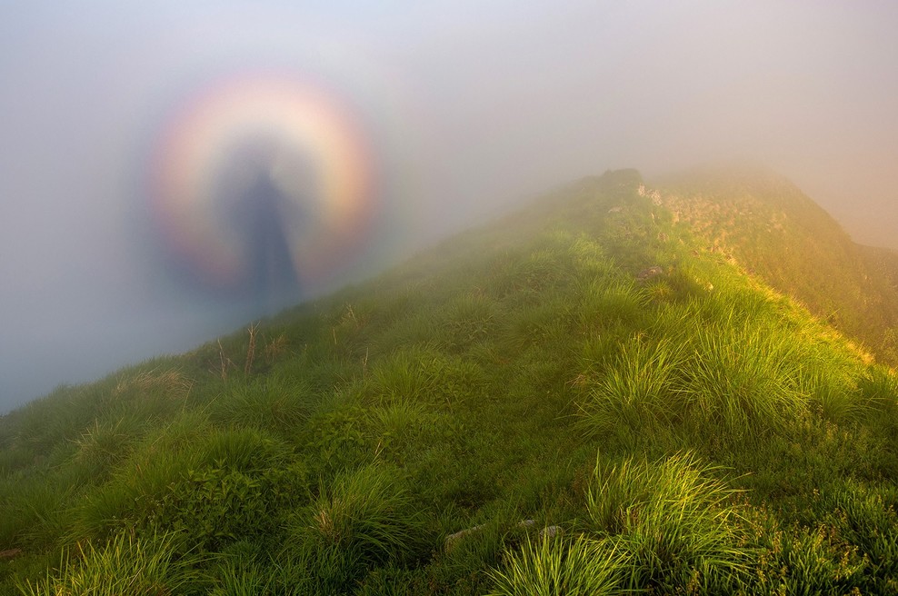 Mističen pojav na vrhu Karavank (foto: Aleš Krivec)