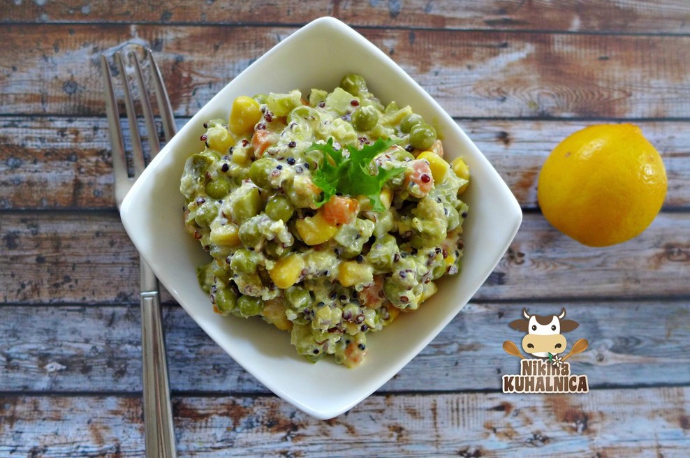 Recept: Francoska solata s kvinojo (foto: nikina kuhalnica)