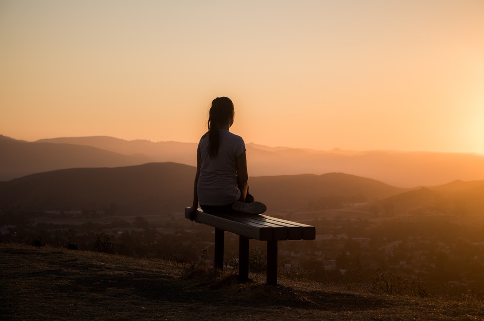 Sporočilo za današnji dan: Sedi mirno s svojimi strahovi (foto: Unsplash.com)