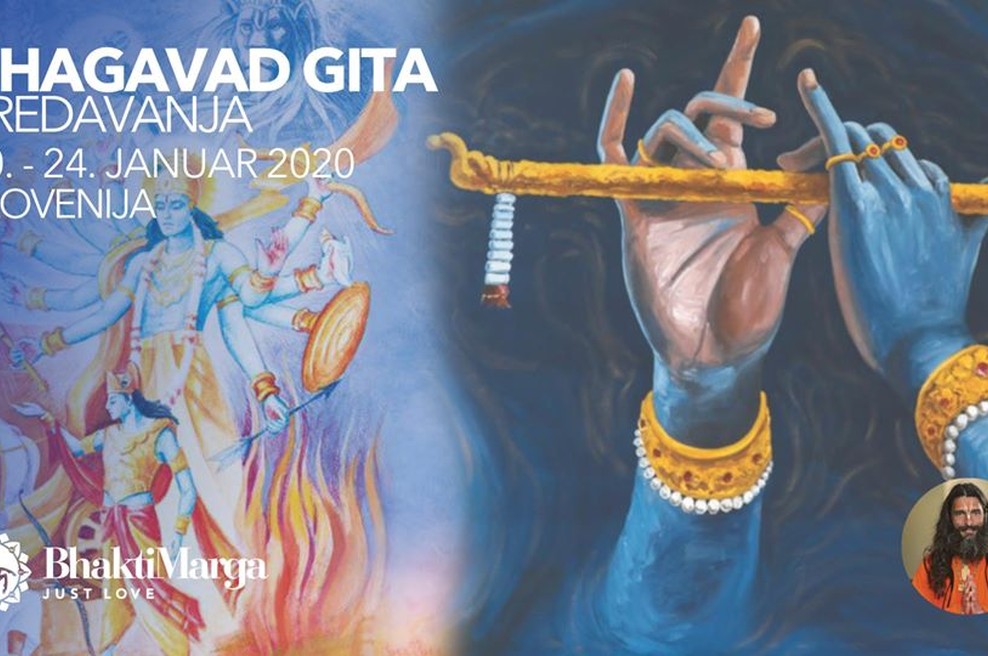 Predavanja BHAGAVAD GITAs Swamijem Kanjalochano