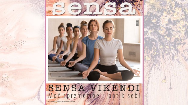 Izšla je e-knjiga Sensa vikendi: Moč spremembe - pot k sebi