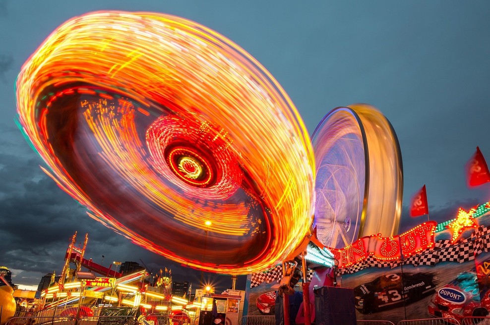 Planeti so v teh dneh odšli v "LUNA PARK" in nas preizkušajo (foto: pixabay)