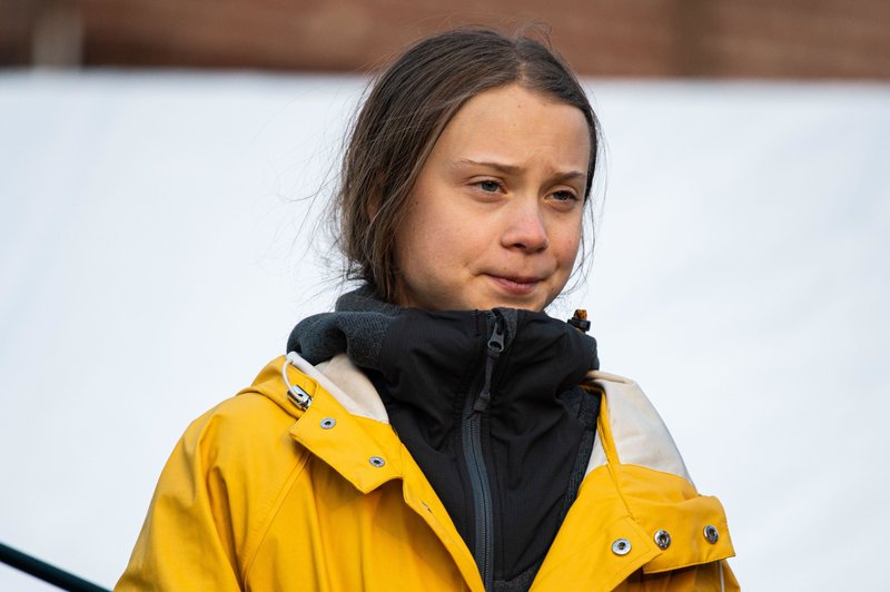 Greta Thunberg: "Nihče ni premajhen, da bi ne mogel narediti spremembe." (foto: profimedia)