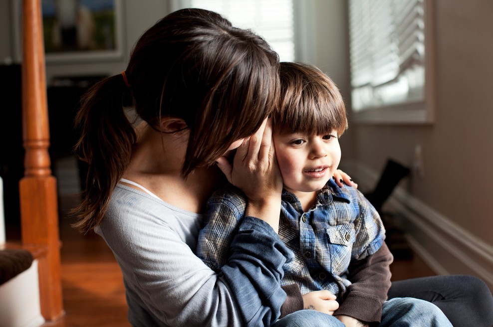 Sinu sem povedala, da se je njegova sestrica rodila drugačna (foto: Profimedia)