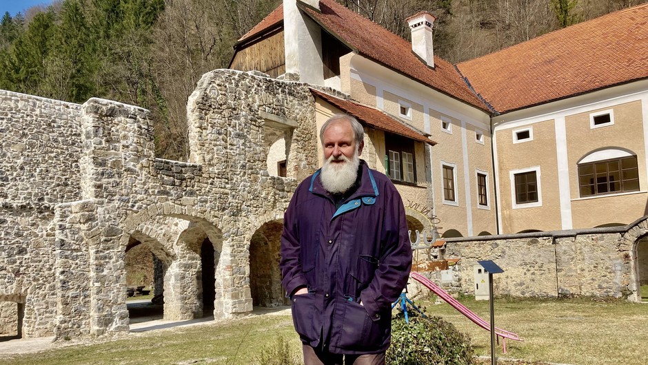 Karel Gržan: “Čas je, da se Slovenci povrnemo k ponosu." (na izletu v Jurkloštru) (foto: Ana Vehovar)
