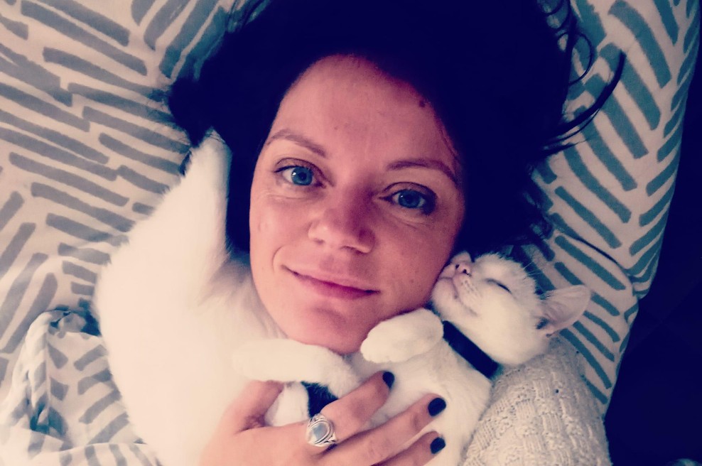 Nikoli ne bom imela mačke! (foto: Katjuša Štingl)