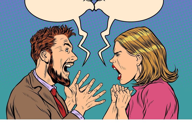 Kaj lahko naredimo, ko partner/ka na nas kriči? (foto: profimedia)