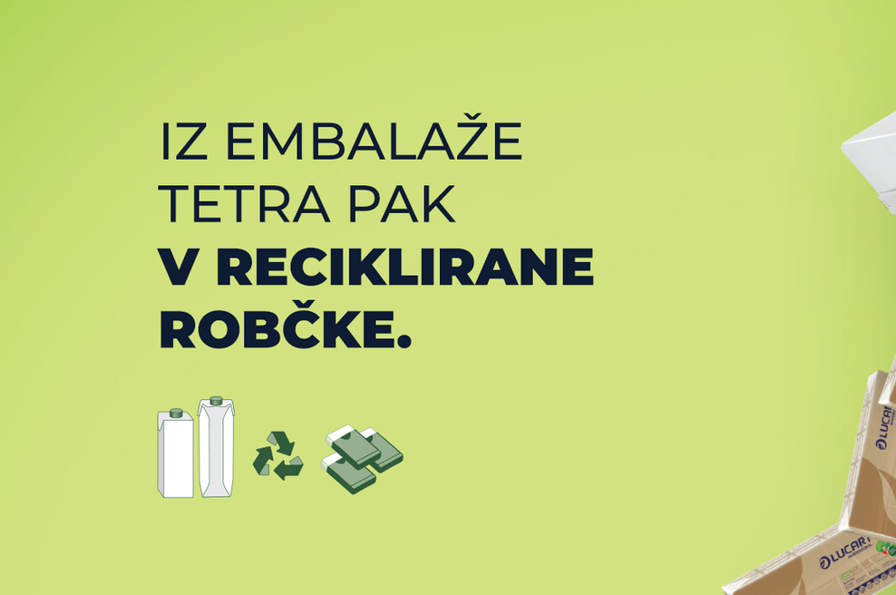 Izobraževanje potrošnikov o pravilnem ravnanju z embalažo Tetra Pak: Iz embalaže Tetra Pak v reciklirane robčke (foto: promocijska fotografija)