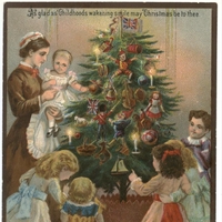 Poglejte si božične voščilnice iz leta 1880!