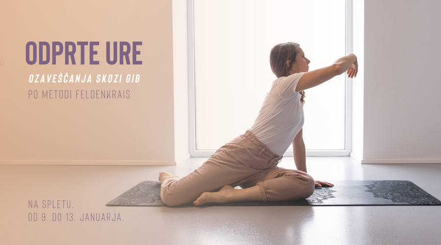 ODPRTE URE Ozaveščanja skozi gib po metodi Feldenkrais (foto: Mateja Kodermac)