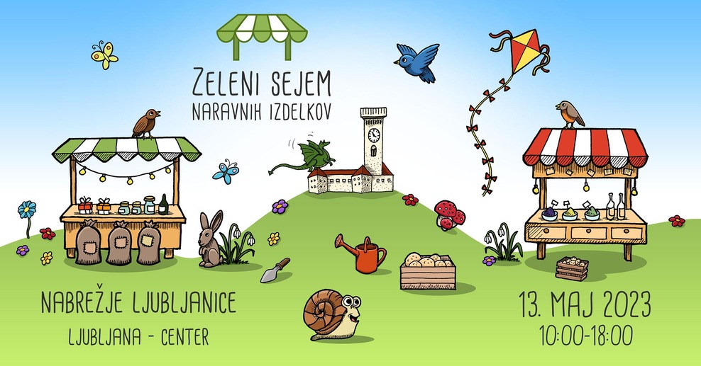Ne zamudite Zelenega sejma naravnih izdelkov v središču Ljubljane (foto: PROMO)