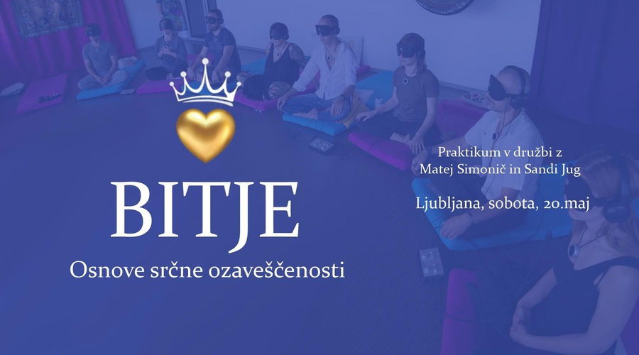 Praktikum: BITJE - osnove srčne ozaveščenosti (foto: Promocijski material)