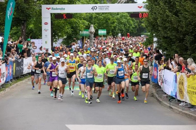 Ste vedeli, da imamo v Sloveniji ZERO WASTE maraton? (foto: Promocijsko gradivo / Radenska Adriatic)