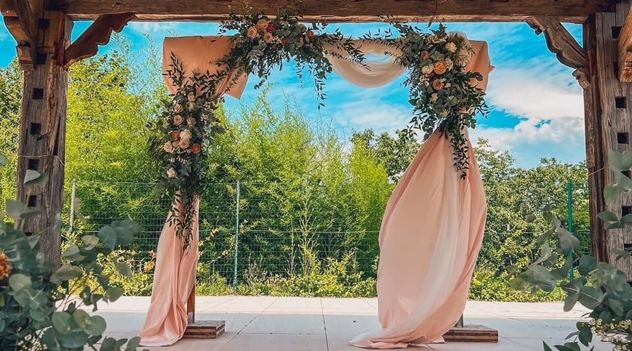 POROČNI OBOK - romantičen okvir vajine ljubezni (foto: Sanjski šopek)