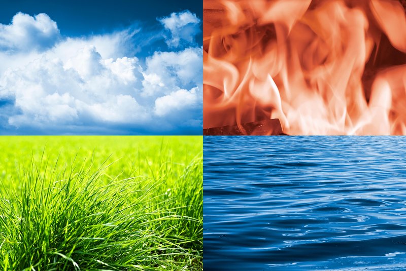 Ste ognjeni, zemeljski, zračni ali vodni duh?