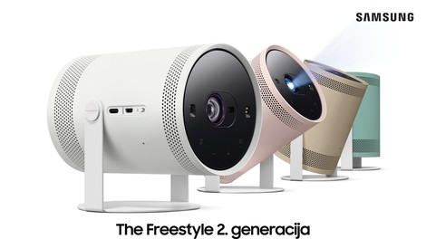 S Samsung The Freestyle projektorjem do popolnega joga studia kar v domačem okolju