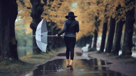 4 lekcije deževnega vremena: Ko pada dež, lahko nahranite svojo dušo