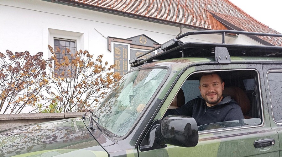 Duhovnik Martin Golob: "Včasih pritisnem preveč na plin." (foto: Nika Arsovski)