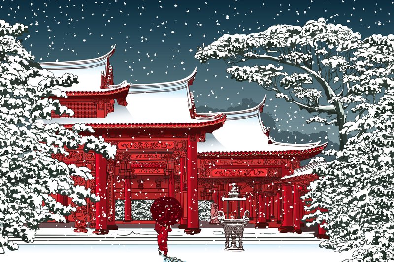 kitajska umetnost zima (foto: shutterstock)