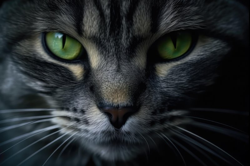 Te mačke izžarevajo posebno energijo zaradi živahne barve oči, ki jim daje mističen videz, zaradi katerega takoj pritegnejo pozornost. (foto: Shutterstock)