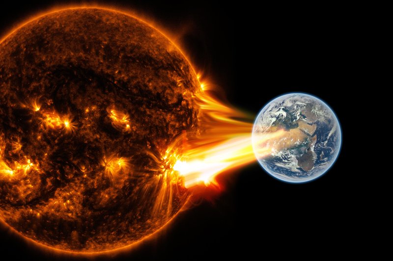 Sonce je včeraj eksplodiralo z največjim izbruhom v zadnjih 6 letih. Zemljo bo zadel v... (foto: shutterstock)