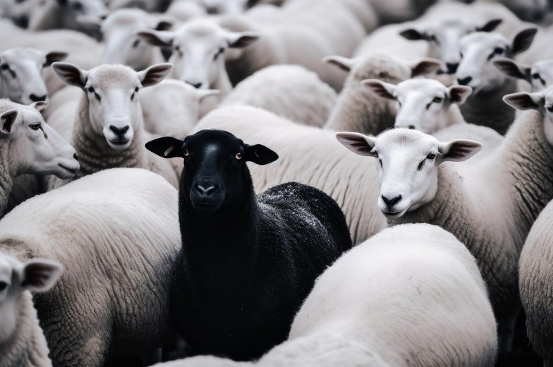 Če ste bili črna ovca v svoji družini, verjetno za vas velja TOLE (foto: shutterstock)