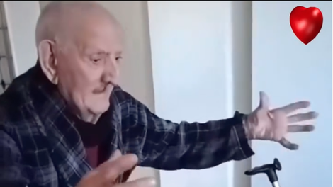 Izjemno čustven video: 103-letnik ponovno združen s svojo ženo!