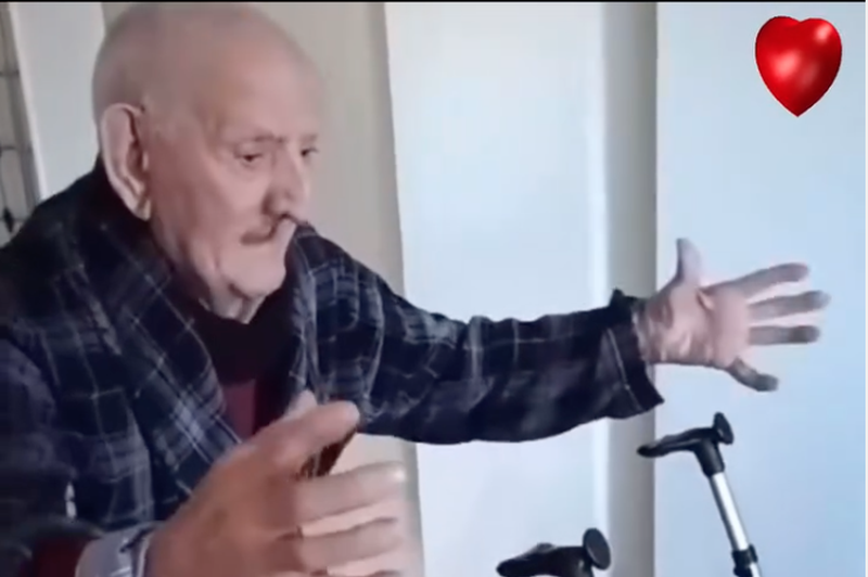 Izjemno čustven video: 103-letnik ponovno združen s svojo ženo! (foto: Posnetek zaslona Instagram)