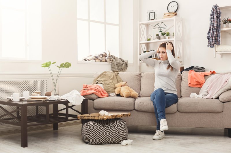Za vas imamo dobro novico: nič ni narobe z vami, če ne morete ohranjati urejenega doma. (foto: Shutterstock)