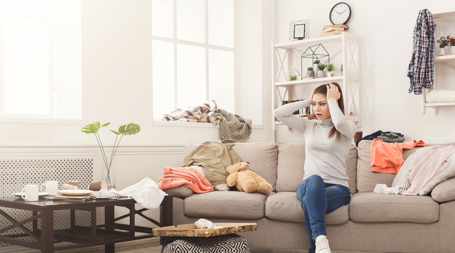 Za vas imamo dobro novico: nič ni narobe z vami, če ne morete ohranjati urejenega doma. (foto: Shutterstock)