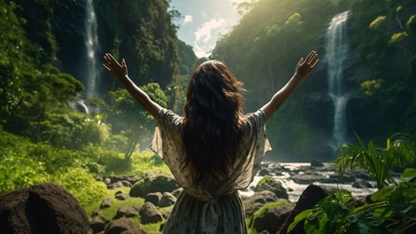 3 vodni rituali in meditacije ob morju, slapu, reki ali potoku