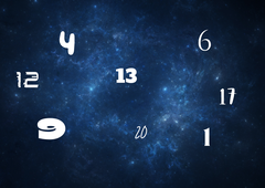Izberite število iz slike in prejmite NUMEROLOŠKO SPOROČILO