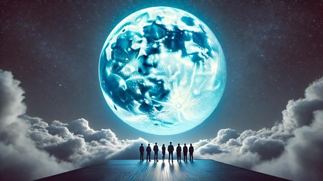 modra polna luna