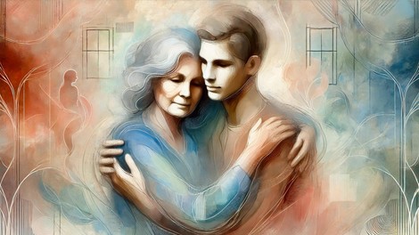 mama, sin, objem