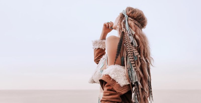 ženska boho