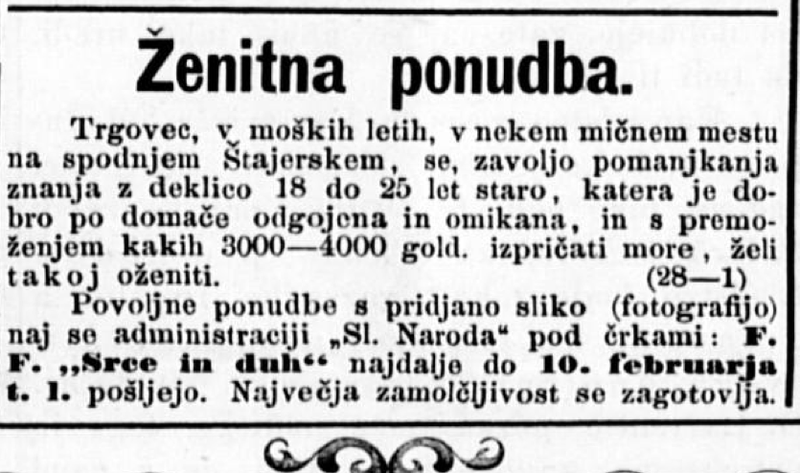 Kako so izgledale ŽENITNE PONUDBE naših pradedkov? "To je bil 'Tinder' v 19. stoletju"