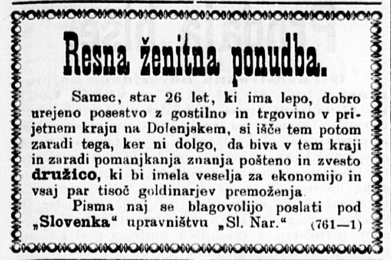 Ljubljana, v soboto 1. julija 1895. SLOVENSKI NAROD (foto: Ljubljana, v soboto 1. julija 1895. SLOVENSKI NAROD)