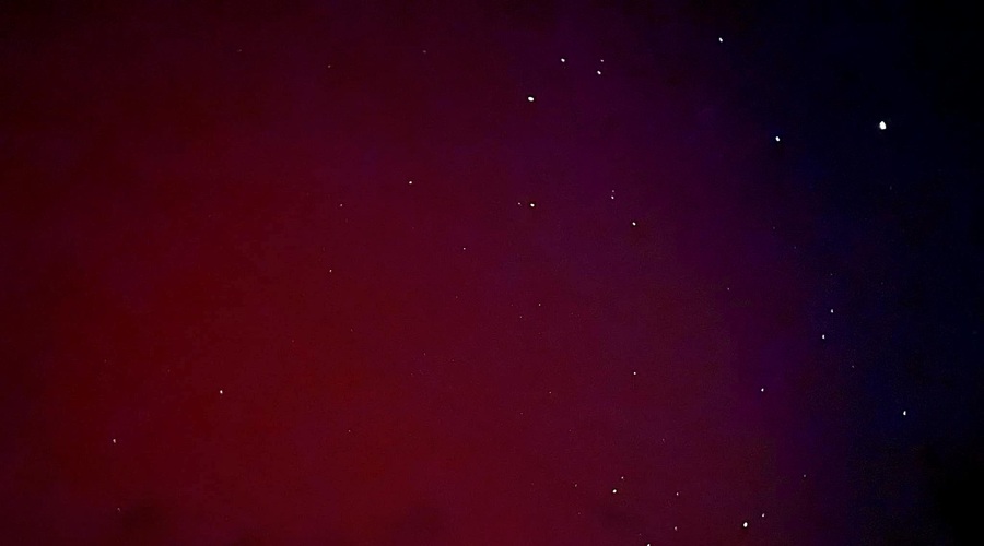 Ponoči se je pri nas videl SEVERNI SIJ! (foto: Žiga Langus)