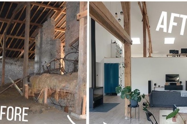 Naredili so nekaj izjemnega: Poglejte si, kako je star skedenj iz leta 1820 postal sanjski dom