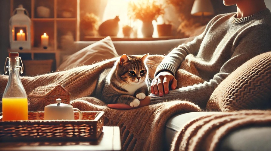 Kako mačka izbere svojega človeka (foto: ai)