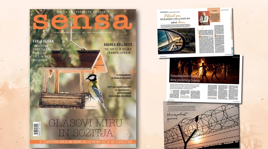 Izšla je NOVA ŠTEVILKA REVIJE SENSA (za vse, ki iščete globlje razumevanje sebe in sveta)