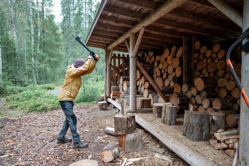 Cepljenje drv povzdigne moškim testosteron (foto: profimedia)